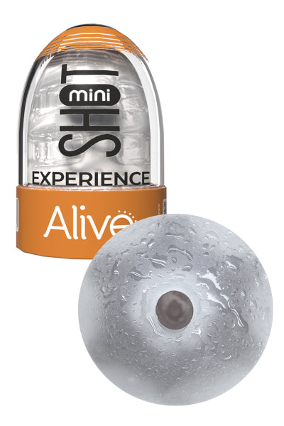 Masturbateur Mini Shot Experience Transparent — Alive