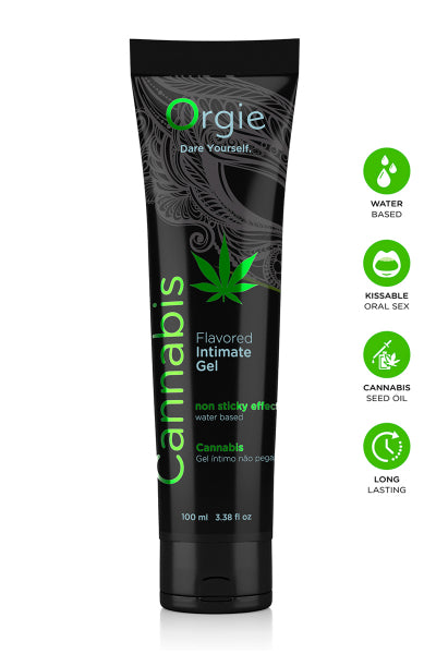 Lubrifiant eau Lube Tube Cannabis 100ml — Orgie