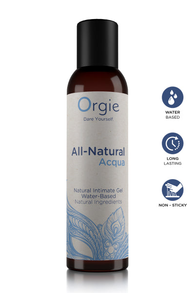 Gel intime naturel All Natural Acqua 150ml — Orgie
