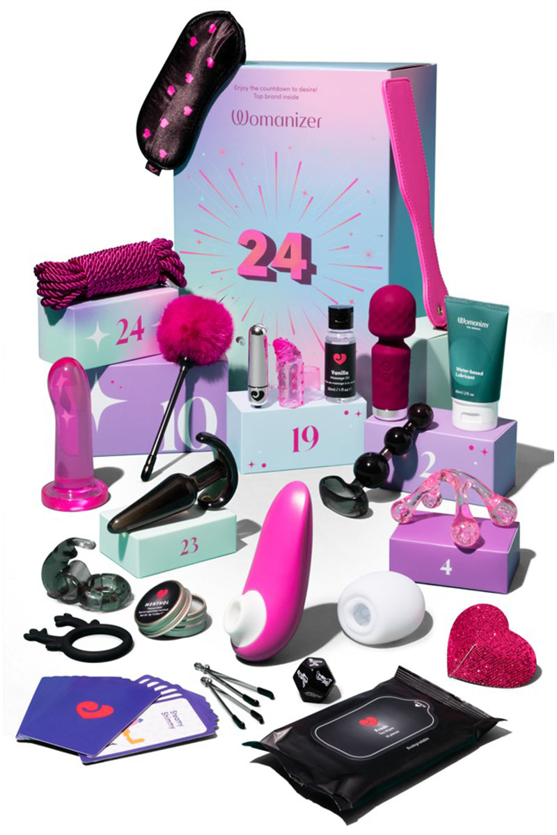 Calendrier de l'Avent érotique 2026 Enjoy avec Womanizer Starlet 3 et ses 24 surprises