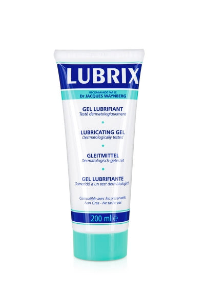 Gel lubrifiant Lubrix base eau 200 ml — Lubrix