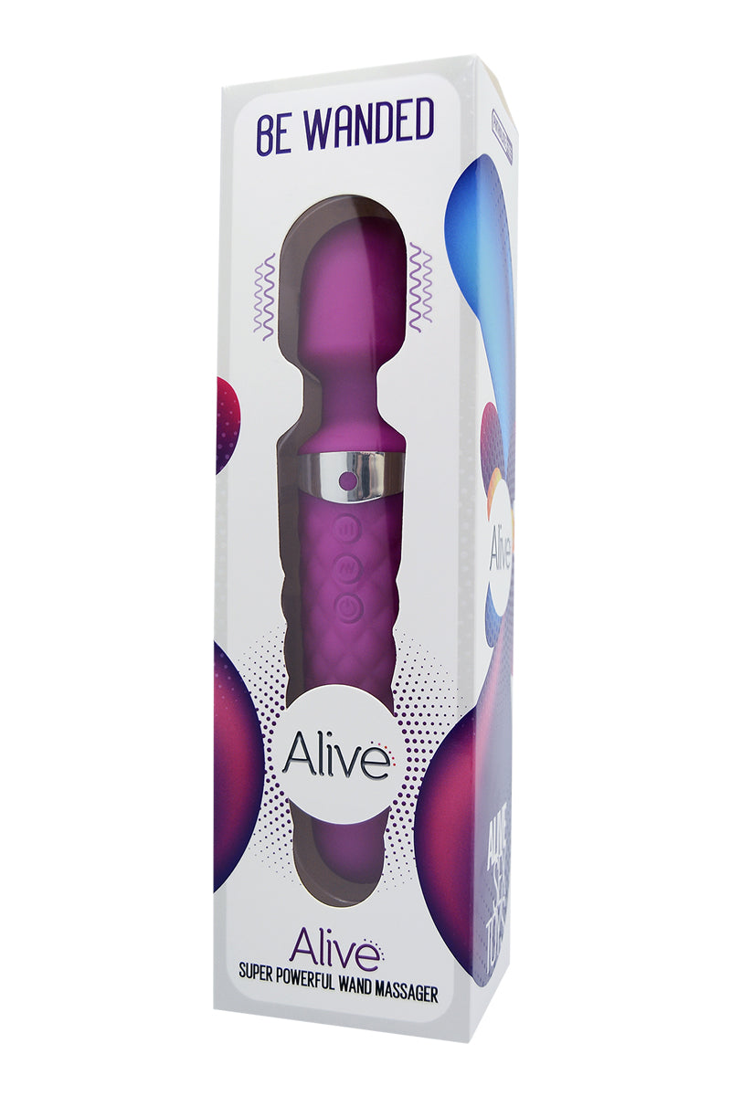Vibro wand Be Wanded fuchsia, Alive, vue 2