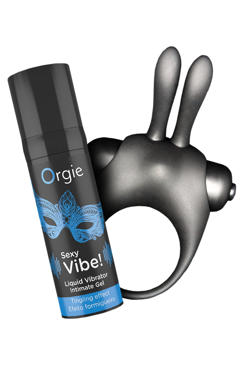 Kit plaisir vibrant Vibe! Bunny - Orgie — vue 4