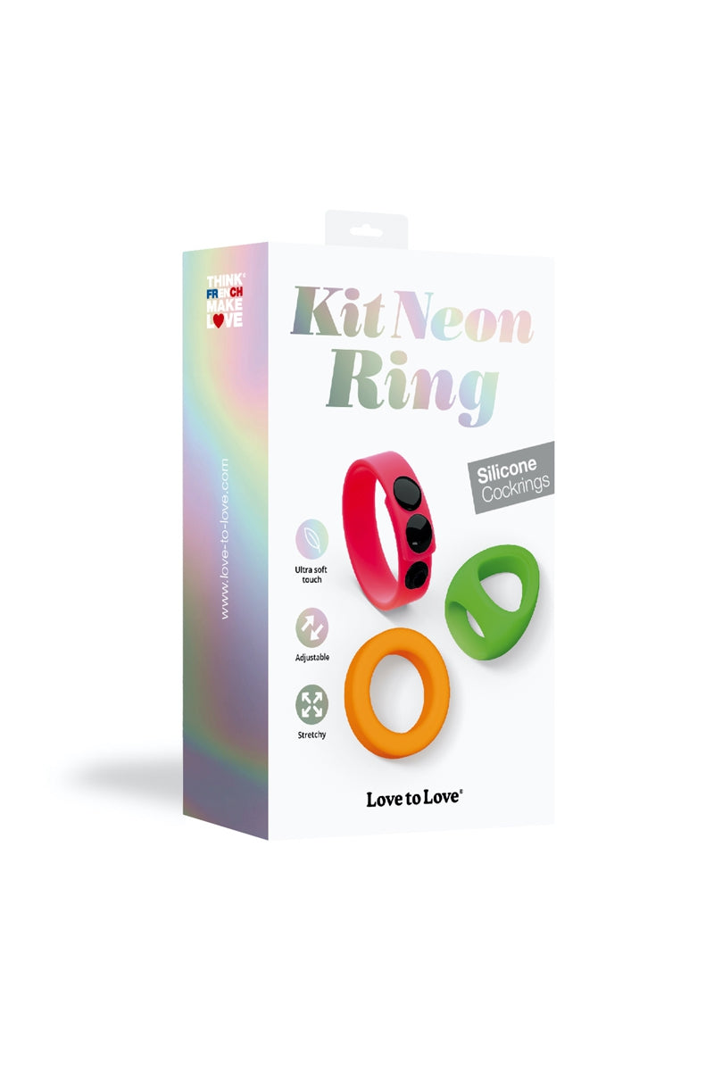 Kit Neon Ring - Love to Love — vue 5