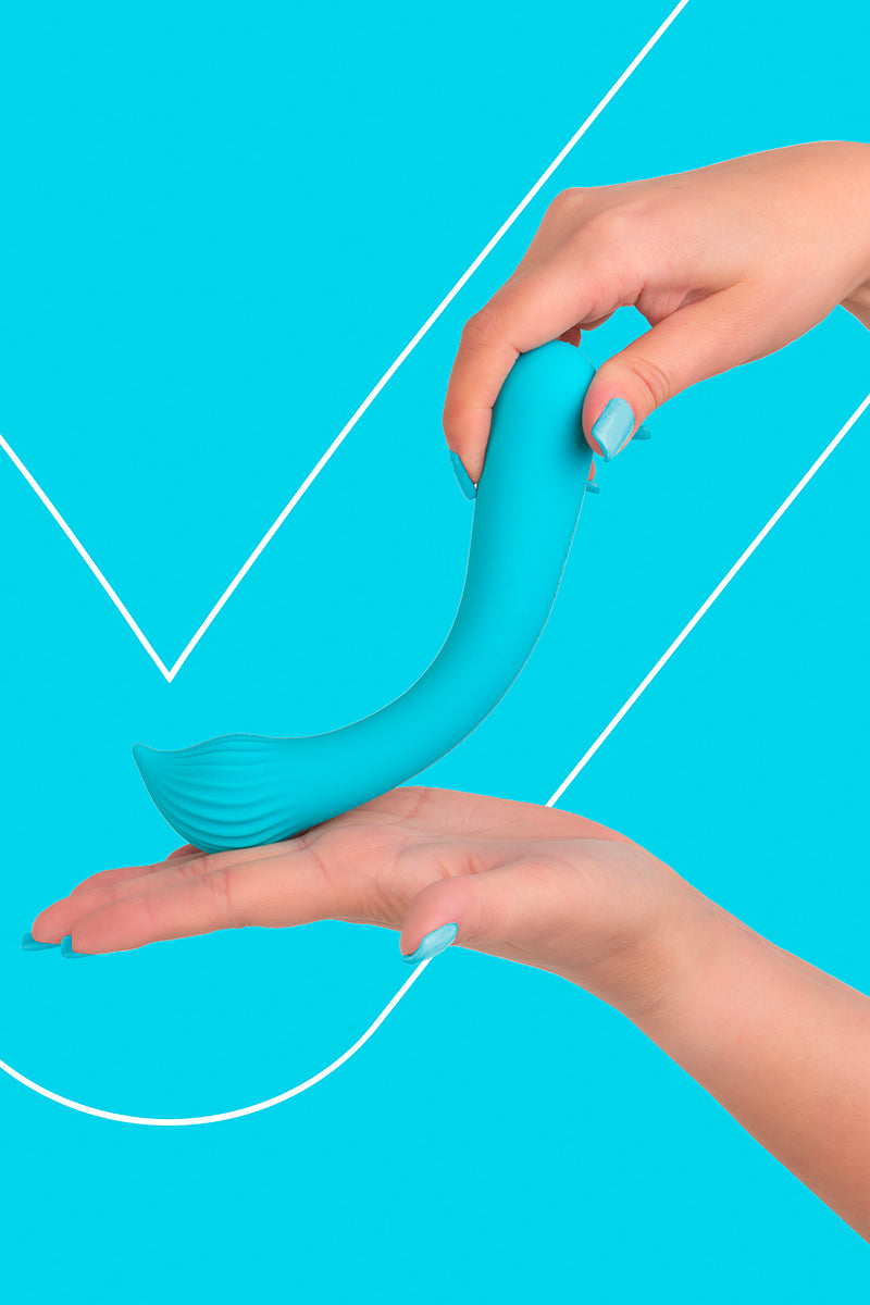 Vibromasseur Passionmania bleu, FairyGasm, vue 3