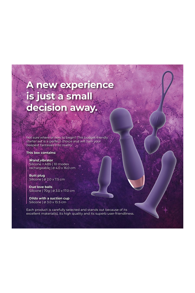 Coffret 4 sextoys pour femme Magic Shiver, vue 4