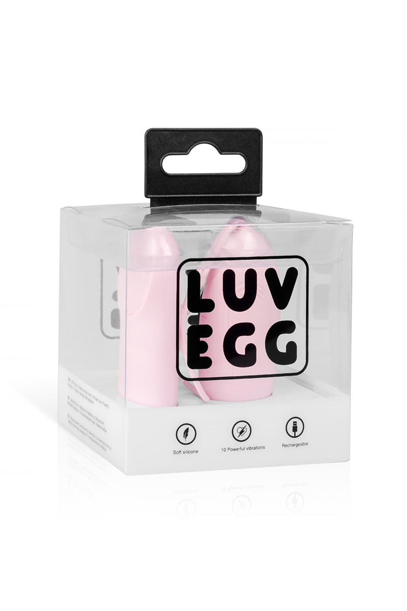 Œuf vibrant télécommandé rose Luv Egg, vue 5