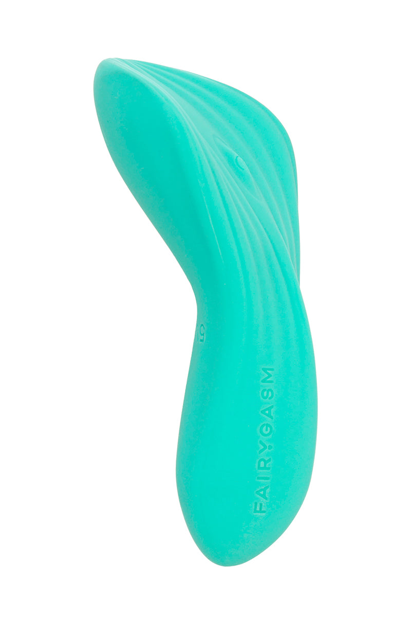 Mini vibromasseur clitoridien SilkenTouch vert, FairyGasm, vue 5
