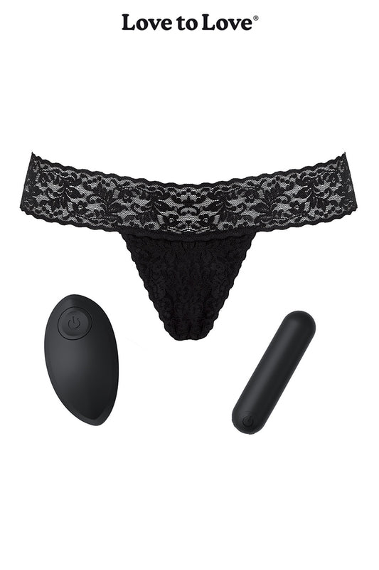 Culotte vibrante télécommandée Secret Panty 2 — Love to Love