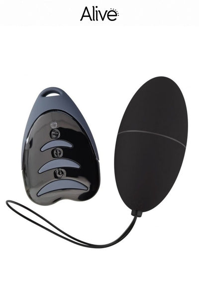 Œuf vibrant télécommandé Magic egg 3 — noir — Alive