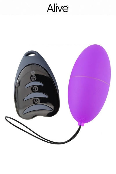 Œuf vibrant télécommandé Magic egg 3 — violet — Alive