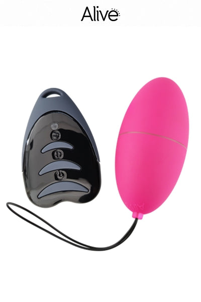 Œuf vibrant télécommandé Magic egg 3 — rose — Alive