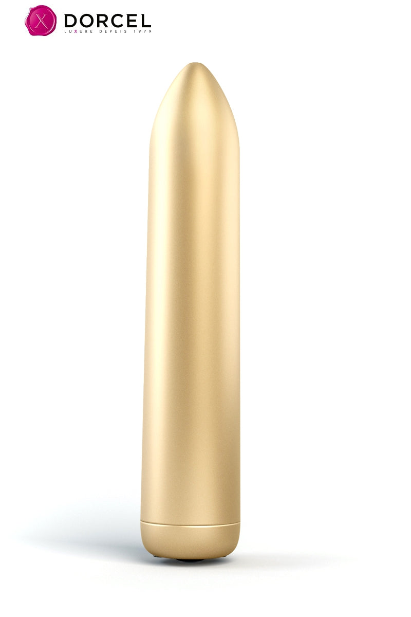Mini vibro Rocket Bullet doré - Dorcel — Dorcel