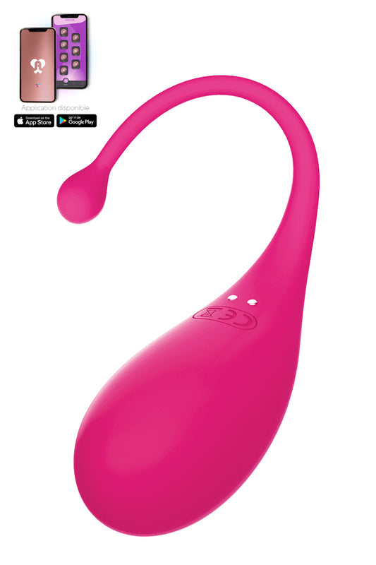 Oeuf vibrant connecté Palpitation rose - Adrien Lastic — Adrien Lastic