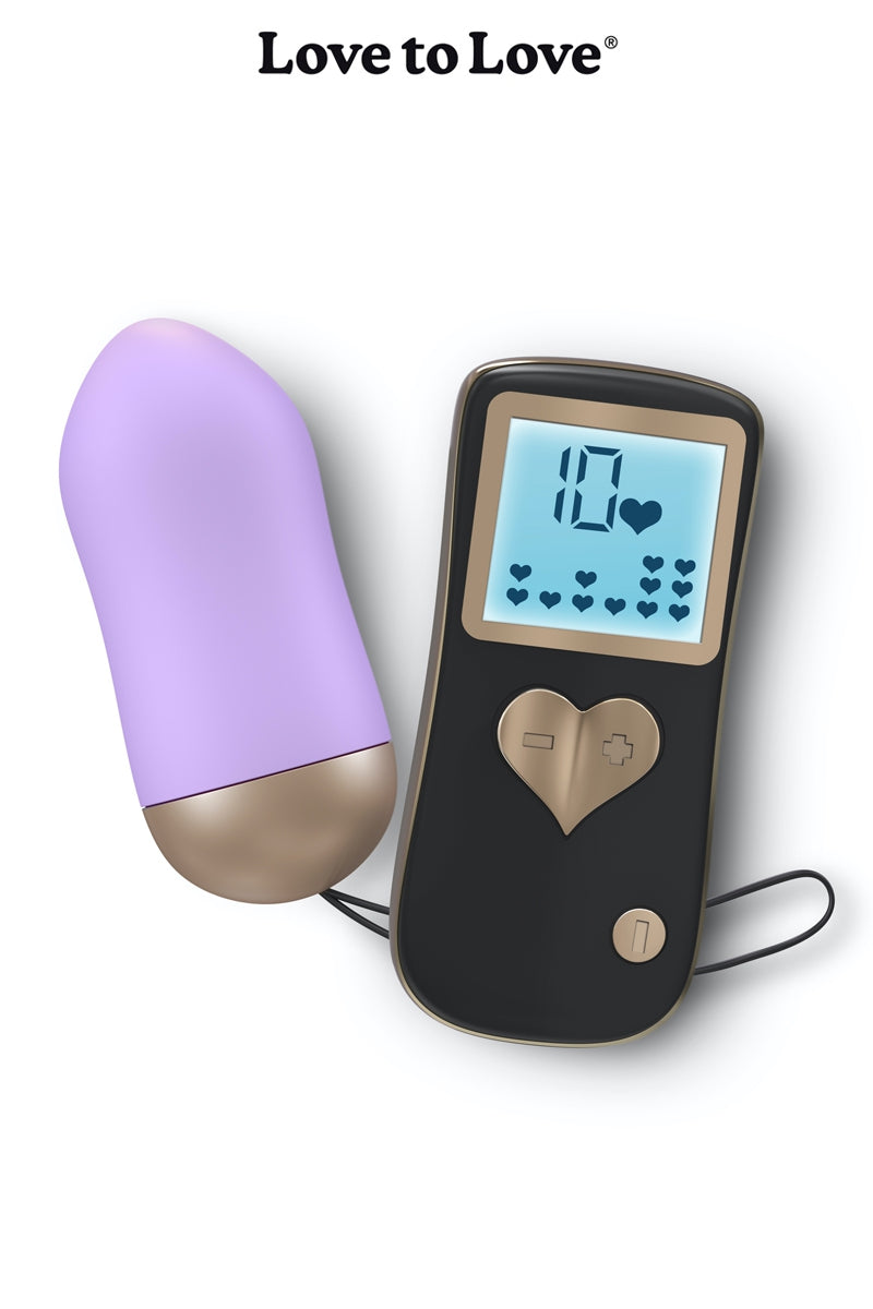 Oeuf vibrant Cry Baby Mauve — Love to Love