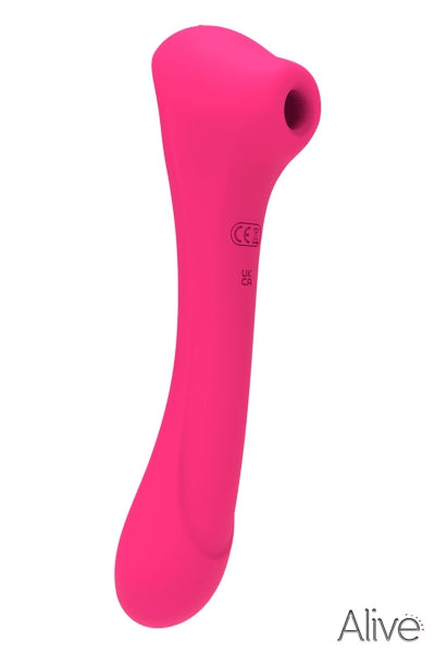 Double stimulateur Quiver rose — Alive