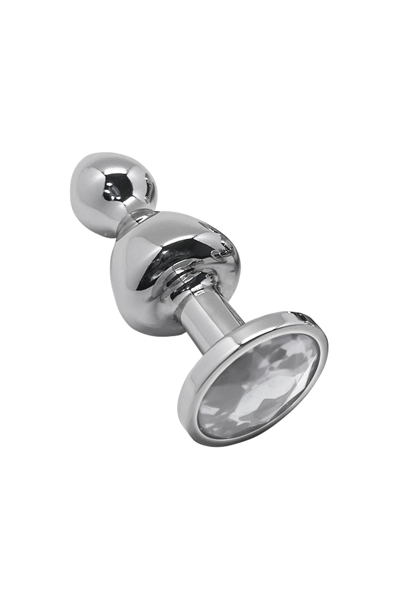 Plug bijou Lollypop transparent S - Wooomy — Wooomy
