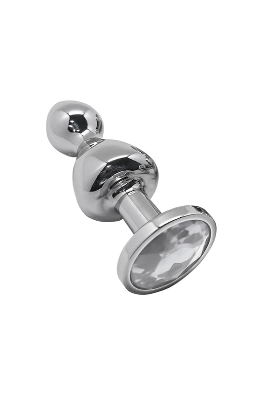 Plug bijou Lollypop transparent S - Wooomy — Wooomy
