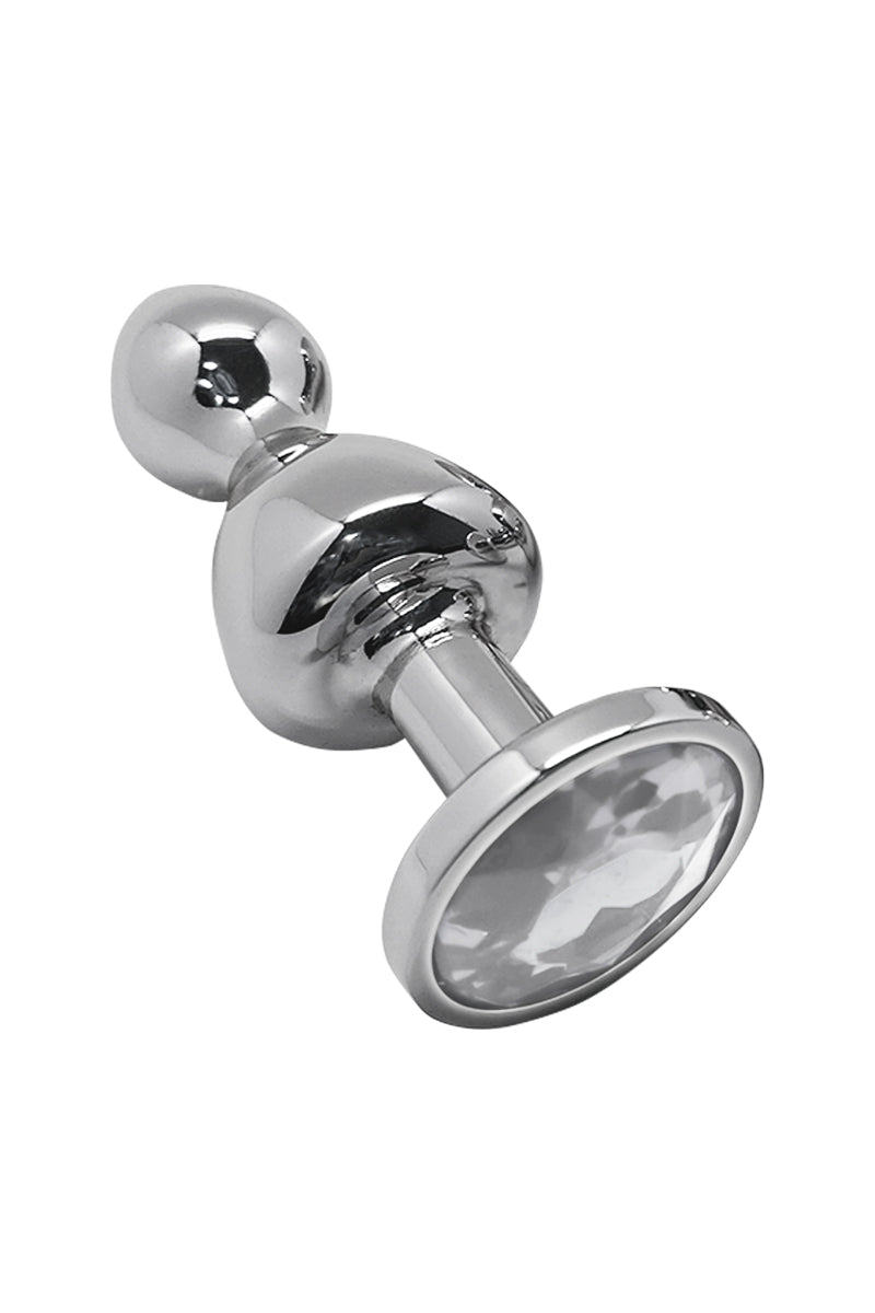 Plug bijou Lollypop transparent M - Wooomy — Wooomy