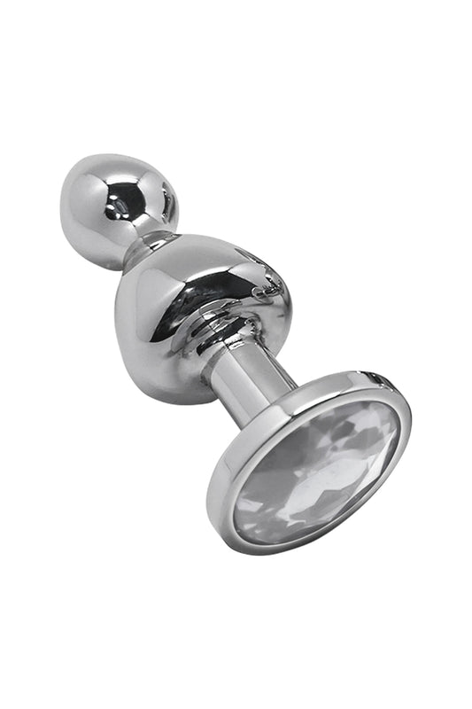 Plug bijou Lollypop transparent M - Wooomy — Wooomy