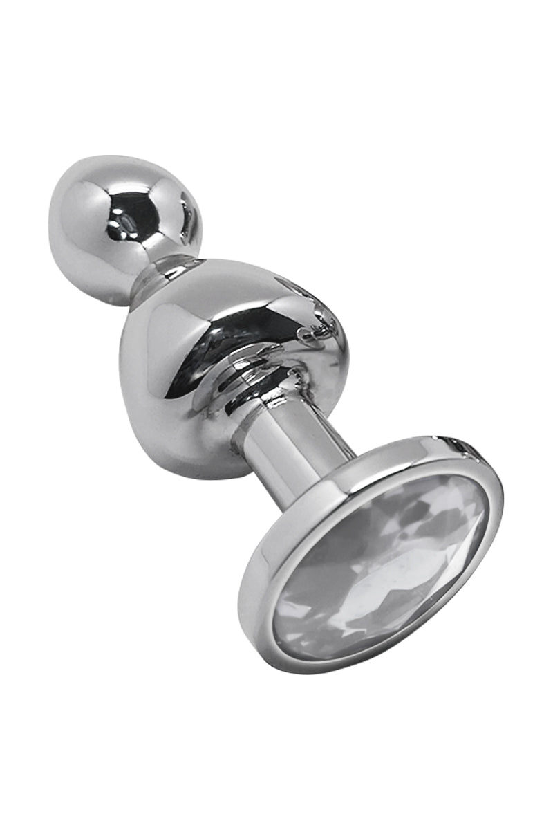 Plug bijou Lollypop transparent L - Wooomy — Wooomy