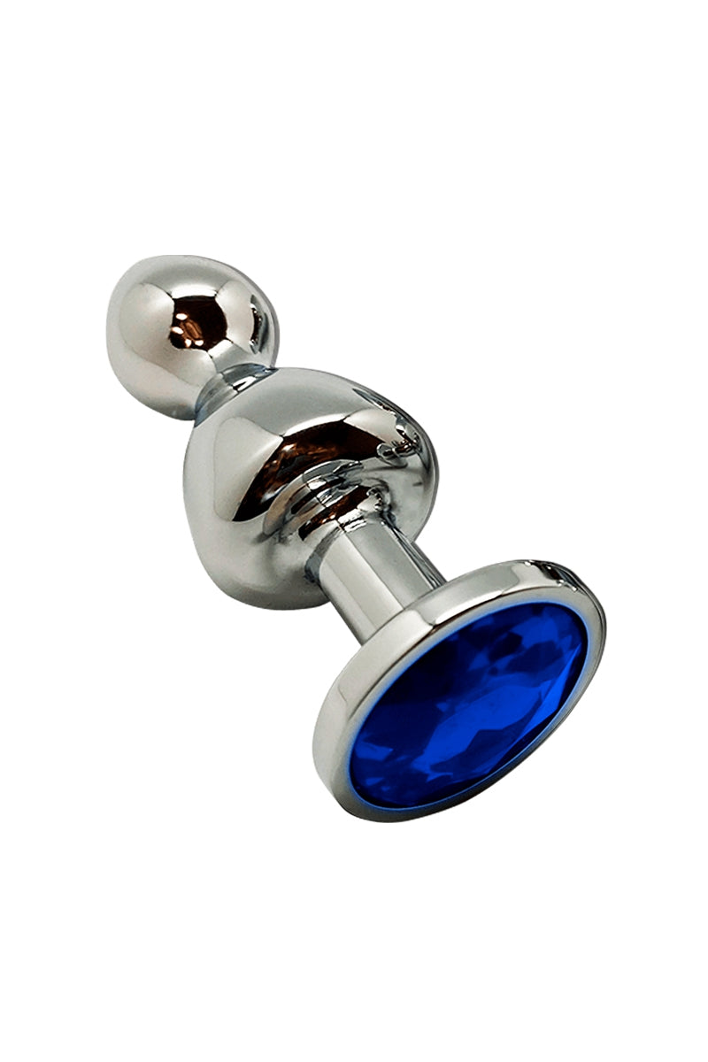 Plug bijou Lollypop bleu S - Wooomy — Wooomy
