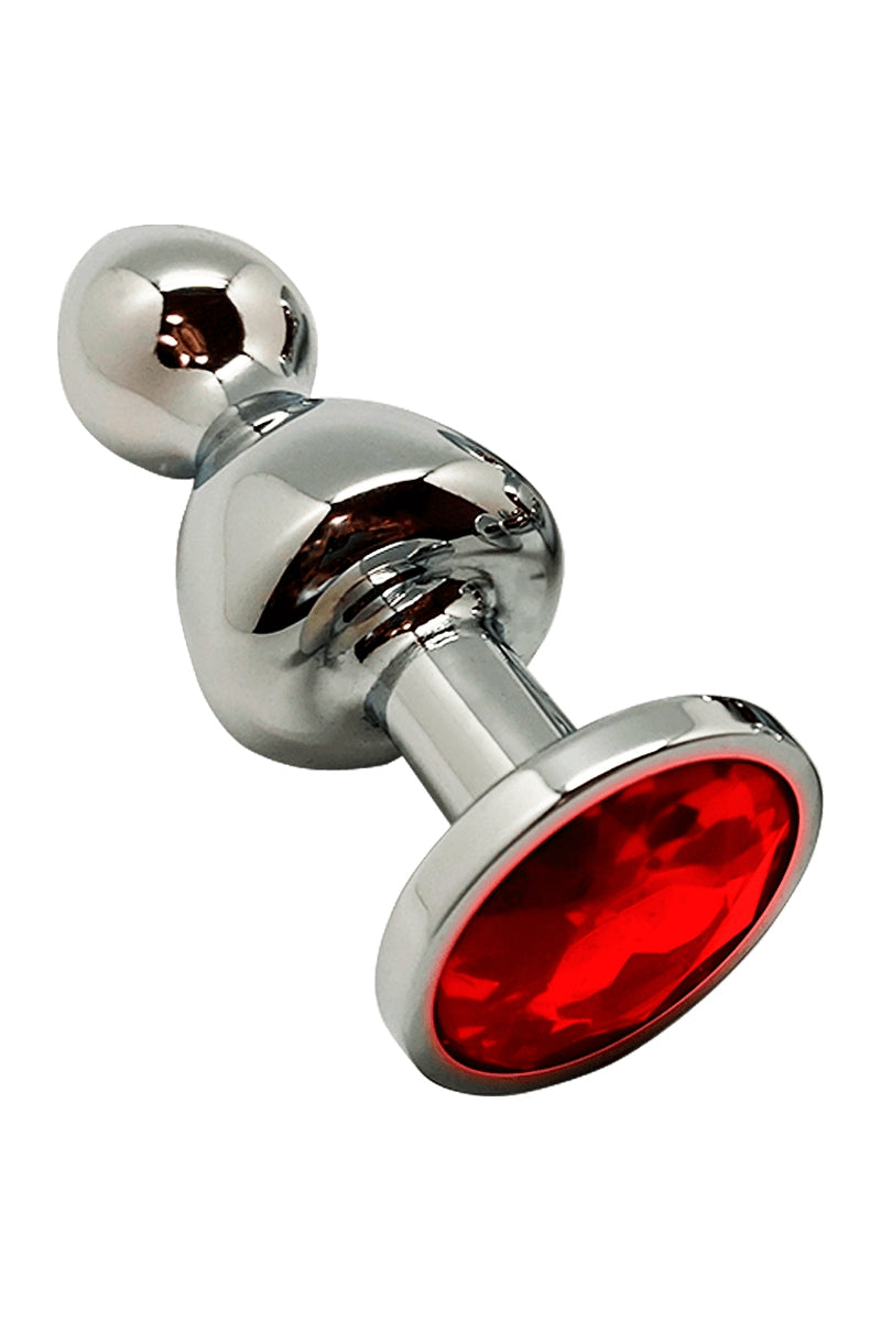 Plug bijou Lollypop rouge L - Wooomy — Wooomy