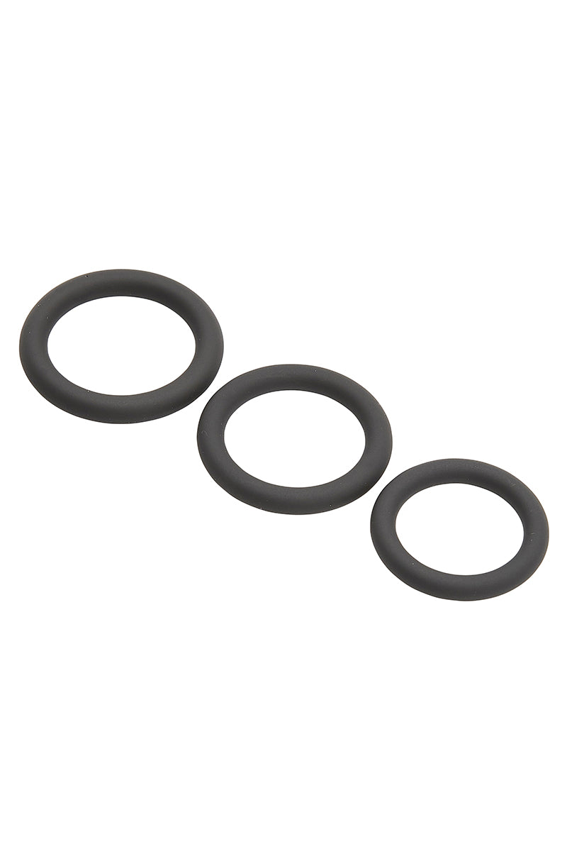 Set de 3 cockrings Les sublimés - Jacquie et Michel — Jacquie & Michel Toys
