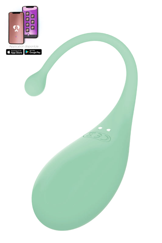 Oeuf vibrant connecté Palpitation vert - Adrien Lastic — Adrien Lastic