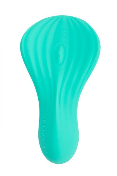 Mini vibromasseur clitoridien SilkenTouch vert — FairyGasm