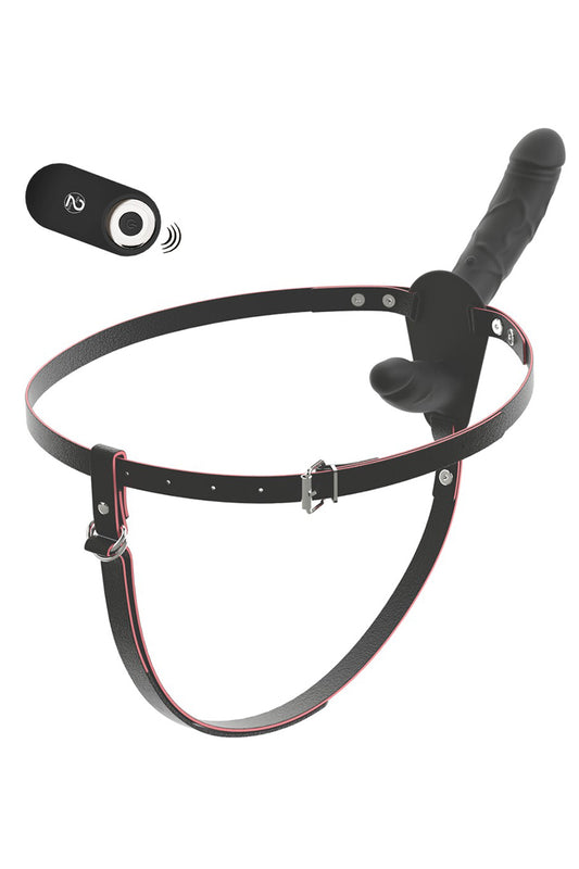 Double gode ceinture vibrant télécommandé - You2Toys — You2Toys