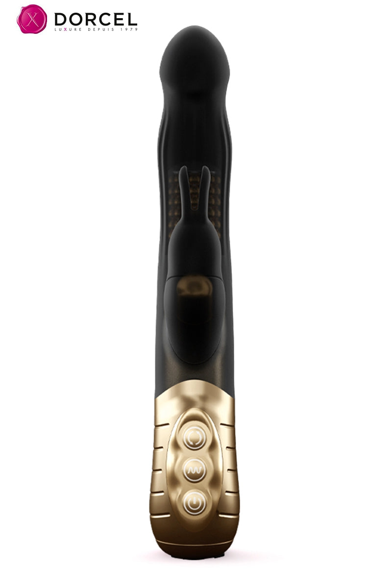 Vibro rechargeable Baby Rabbit noir 2.0 - Dorcel — vue 5