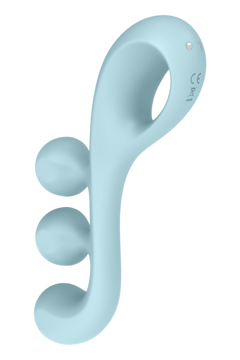 Multi-vibromasseur Tri Ball 2 bleu - Satisfyer — vue 5