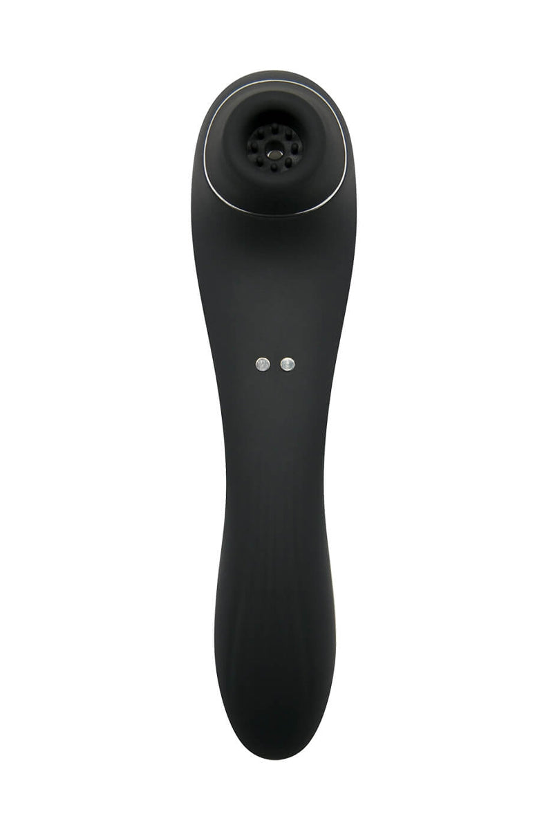 Stimulateur clitoridien Smooch noir - Wooomy — vue 4