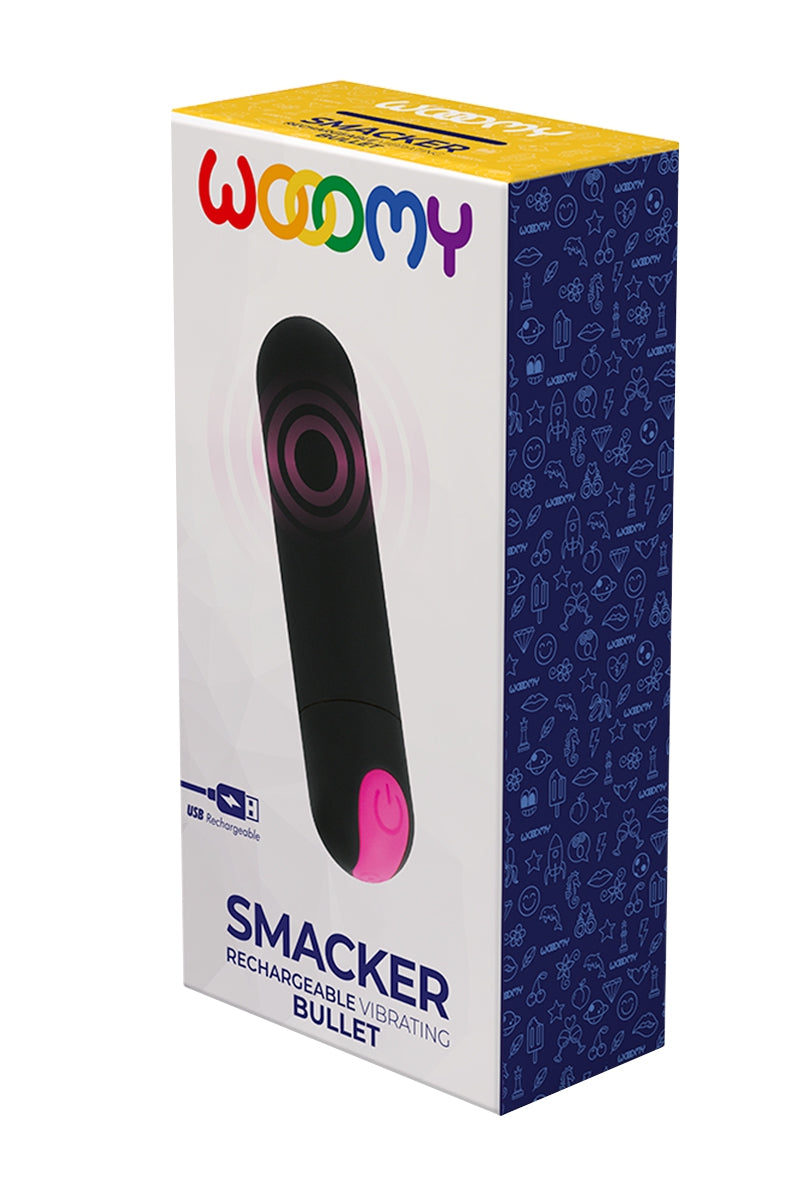 Mini vibro Rechargeable Smacker - Wooomy — vue 2