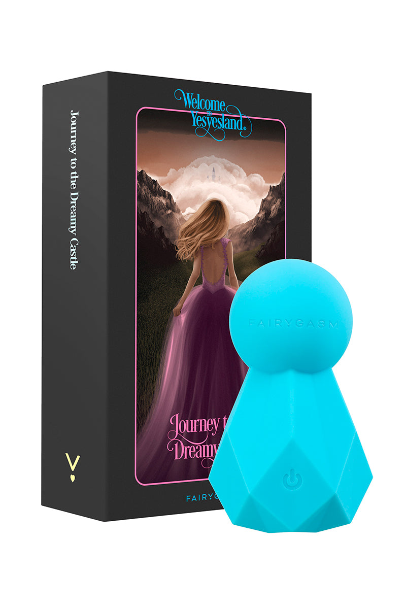 Mini vibromasseur BlissKey bleu, FairyGasm, vue 2