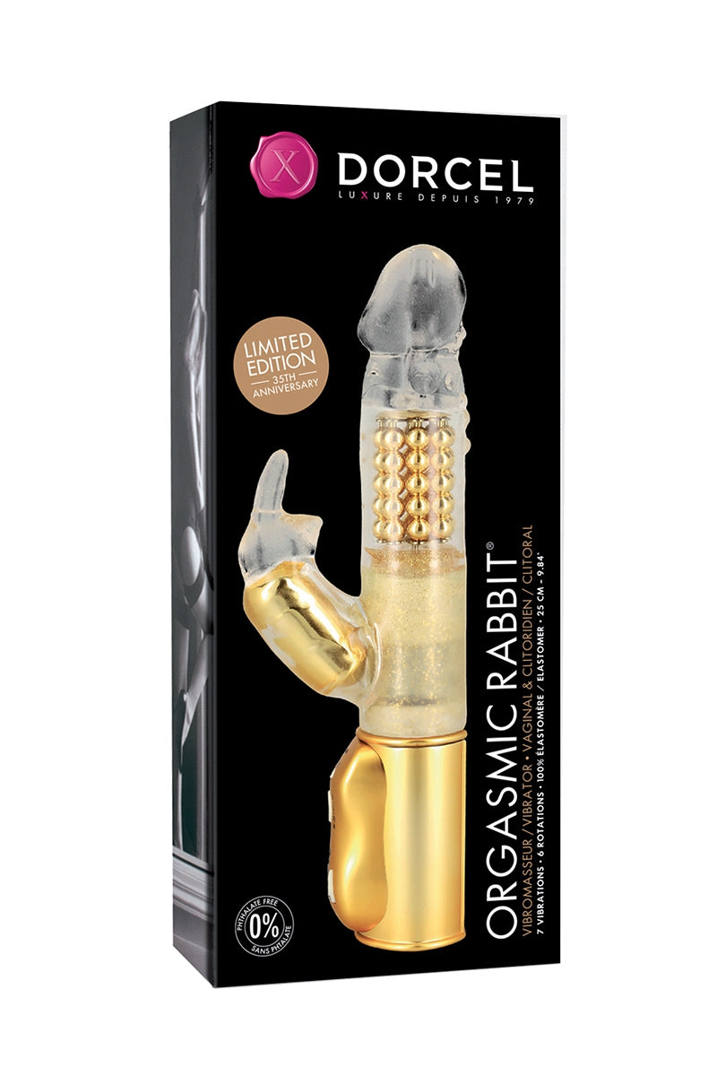 Vibromasseur Orgasmic Rabbit Gold - Dorcel — vue 2