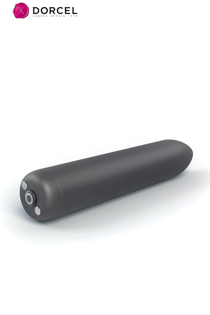 Mini vibro Rocket Bullet noir - Dorcel — vue 3