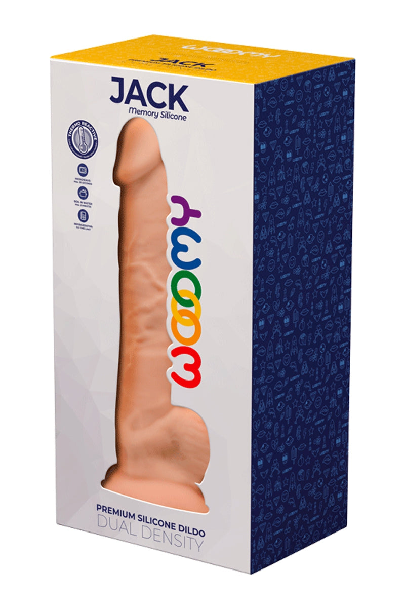 Gode silicone double densité Jack - Wooomy — vue 2