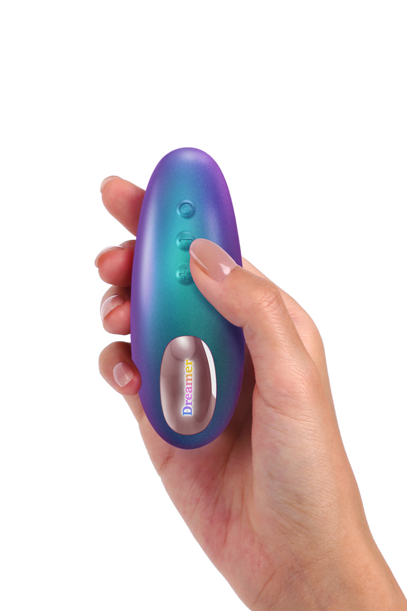 Masseur clitoridien télécommandé Dreamer Iridescent Turquoise - Love to Love — vue 5
