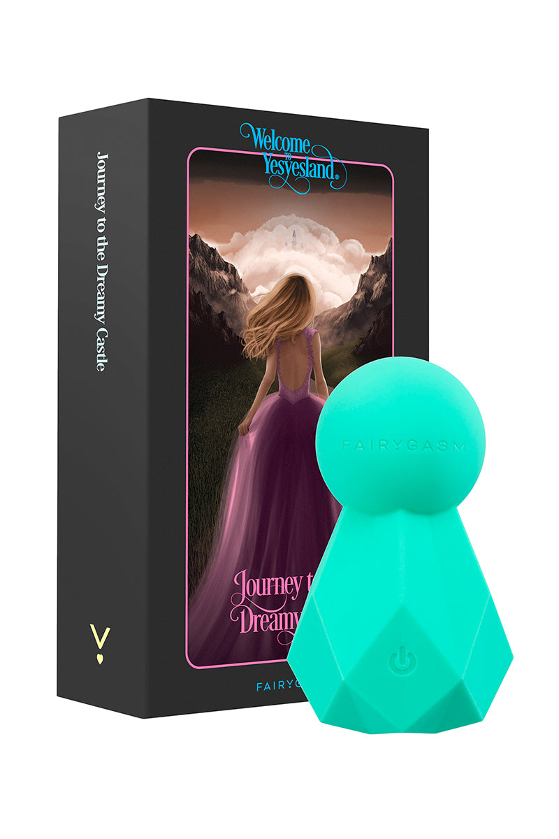 Mini vibromasseur BlissKey vert, FairyGasm, vue 2