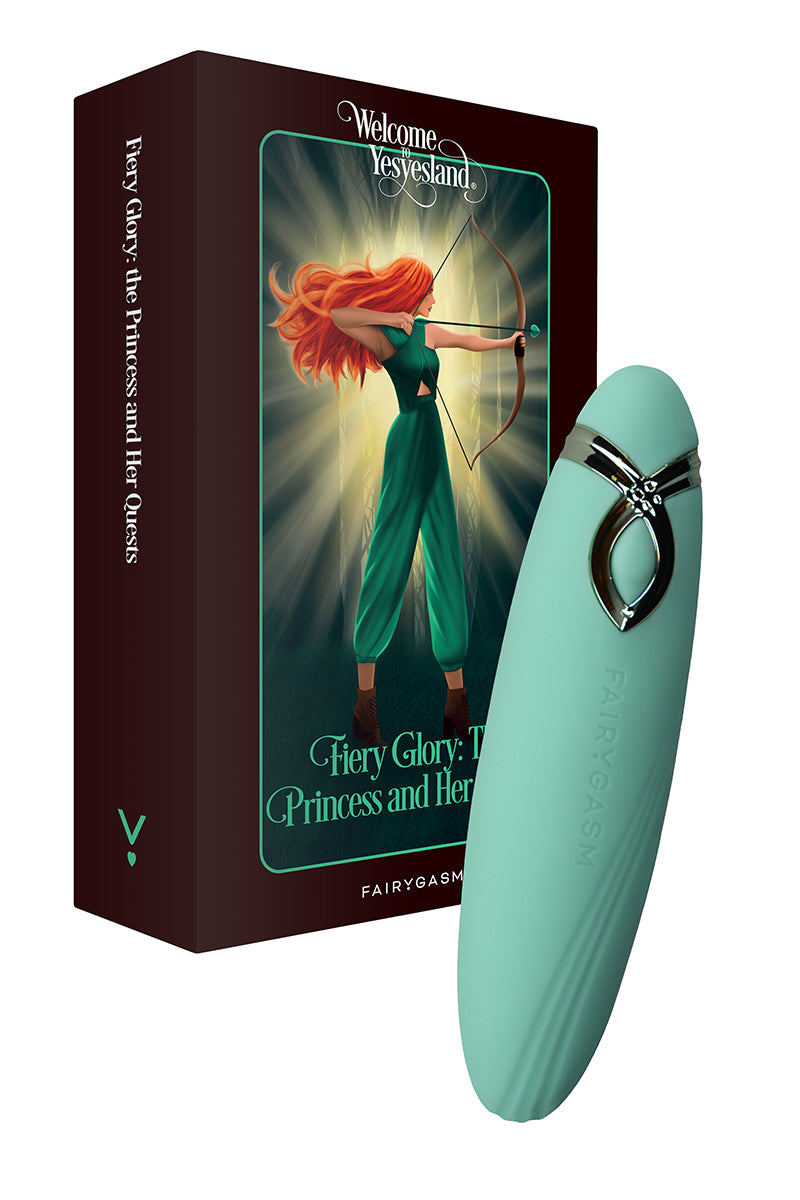 Vibromasseur PleasureArrow vert, FairyGasm, vue 2