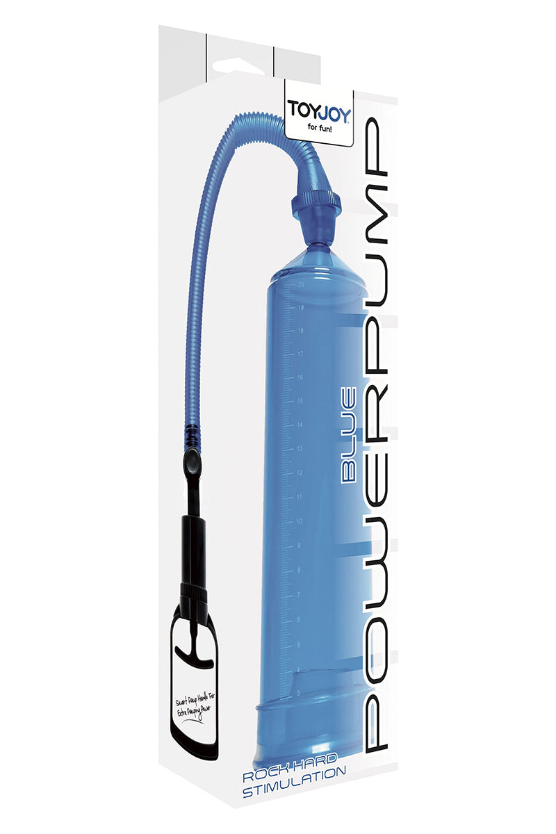 Pompe à pénis ToyJoy Power Pump bleu — vue 4
