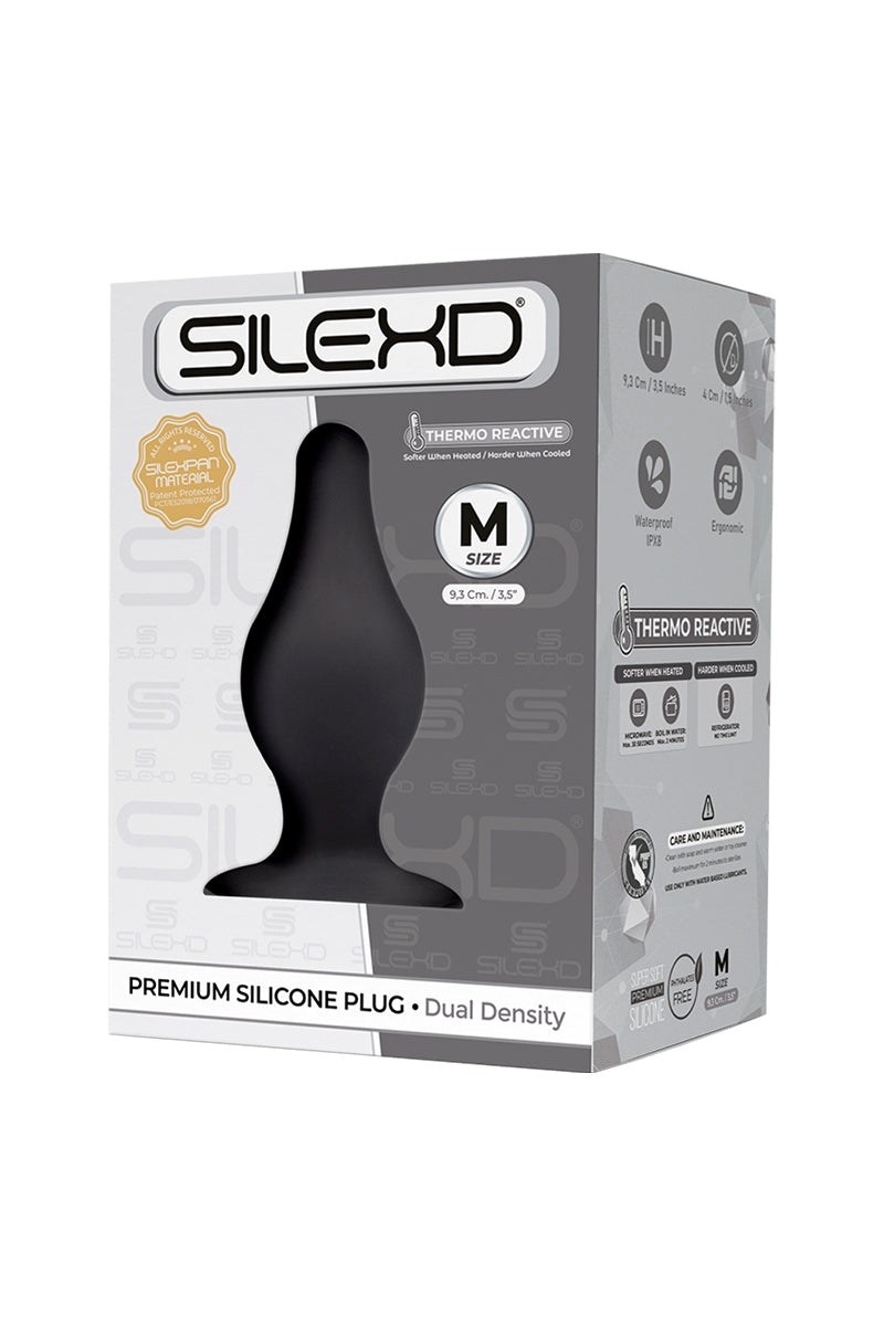 Plug anal The Original Model 2 noir 9,3 cm - SilexD — vue 2