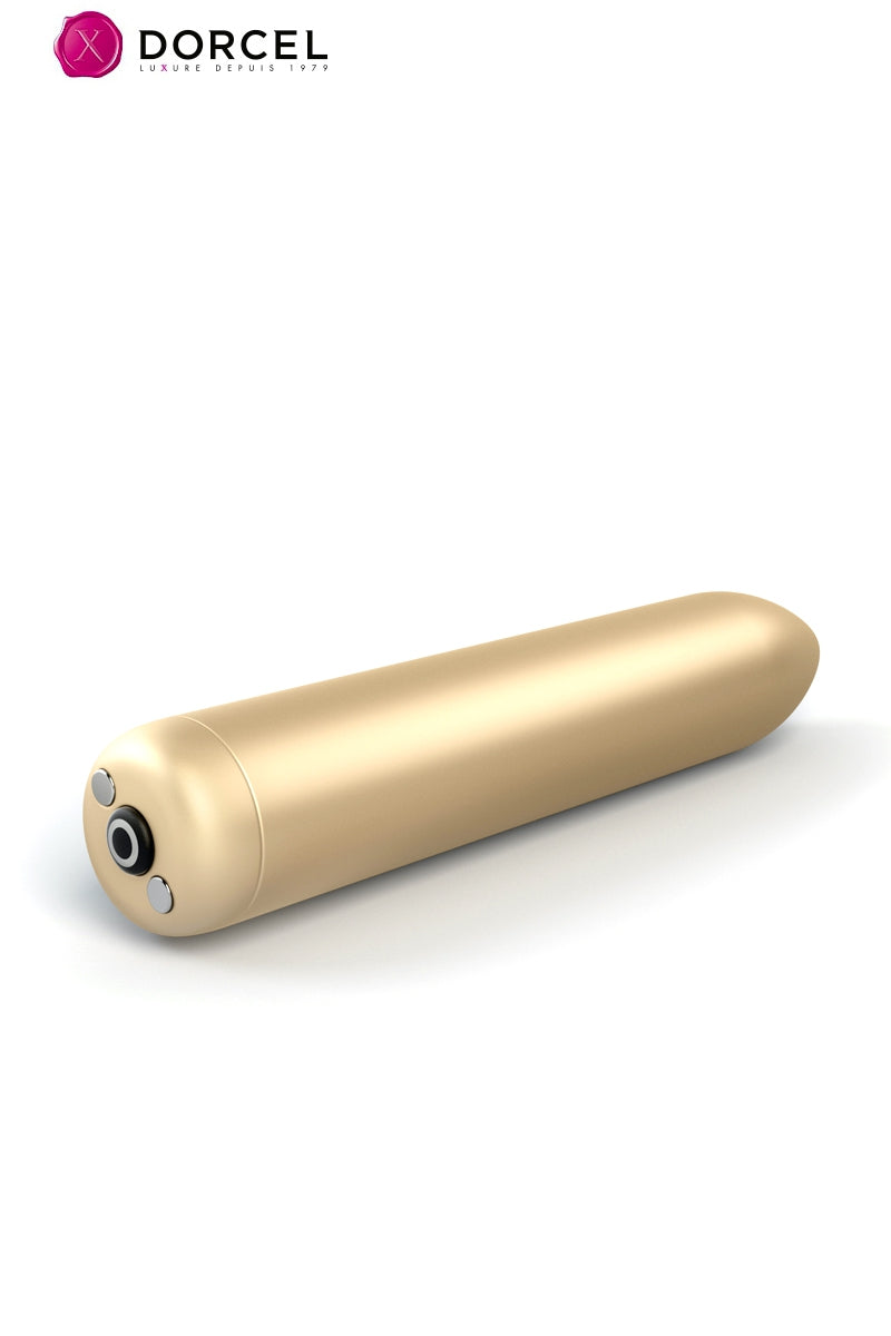 Mini vibro Rocket Bullet doré - Dorcel — vue 3