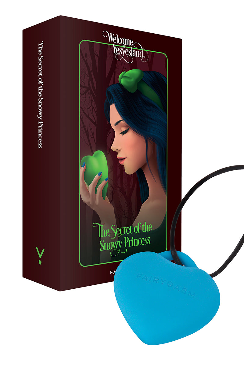Stimulateur pendentif PleasureStone bleu, FairyGasm, vue 2