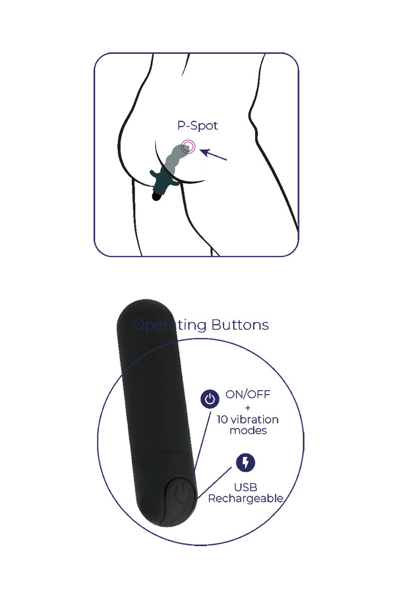 Plug anal vibrant Buddy - Wooomy — vue 2