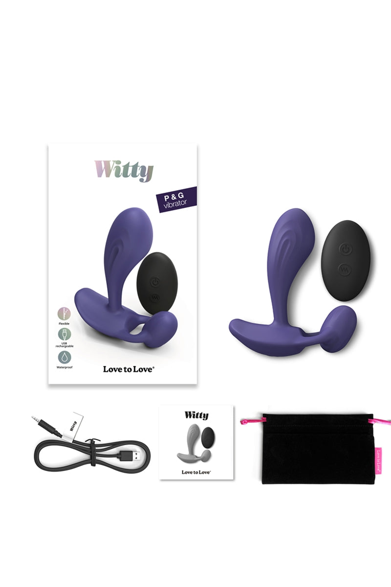 Double stimulateur télécommandé Witty - Love To Love — vue 2