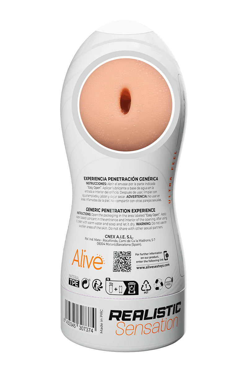Masturbateur Maxi Flex Generic Experience, Alive, vue 3