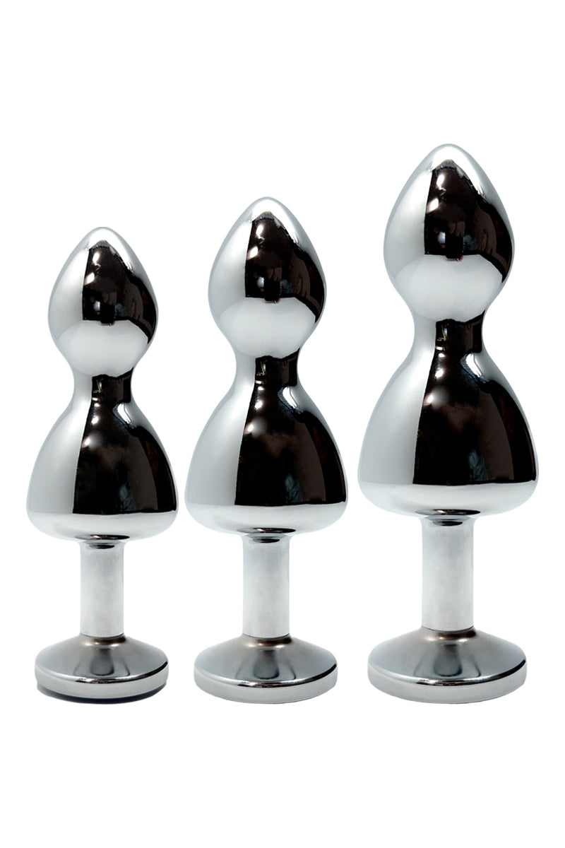 Plug bijou Lollypop rouge M - Wooomy — vue 2